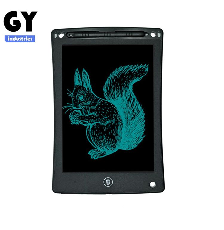 GY-industries China factory wholesale Erasable Memo Pad 8.5 Inch Digital Notepad school Lcd Writing Tablet With Memory Lock Toys For Kids 