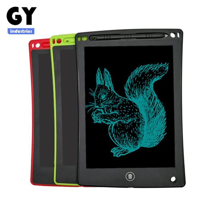 GY-industries China factory wholesale Erasable Memo Pad 8.5 Inch Digital Notepad school Lcd Writing Tablet With Memory Lock Toys For Kids