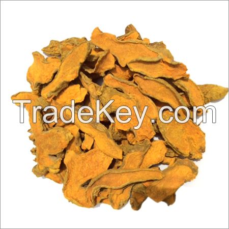 Dried slices turmeric