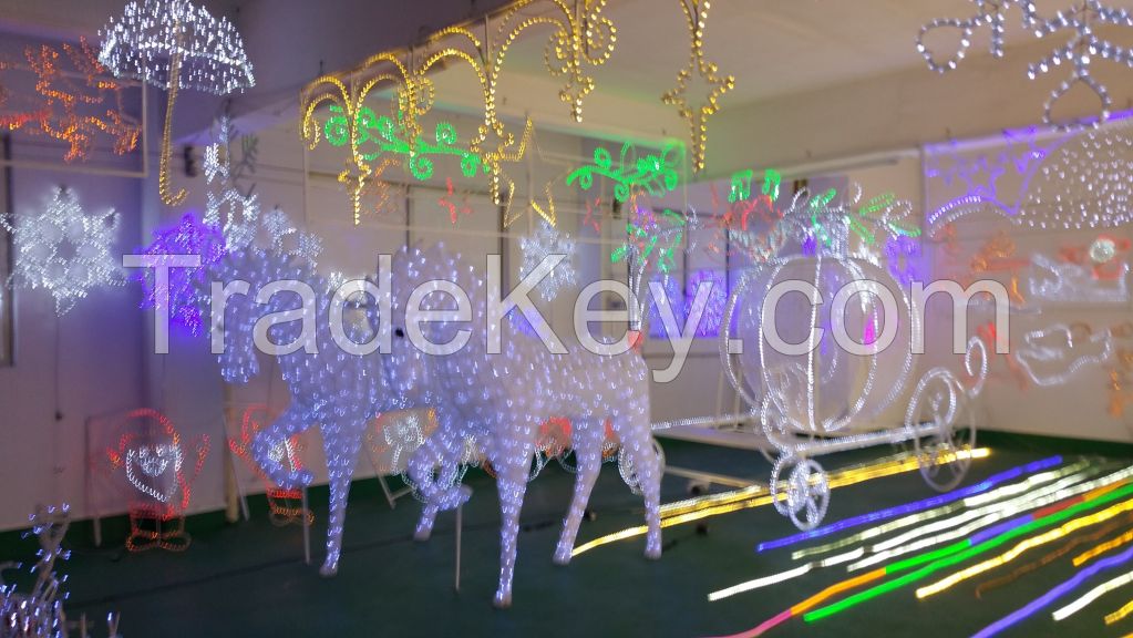Coach Carriage 3D led Crystal Sculpture light