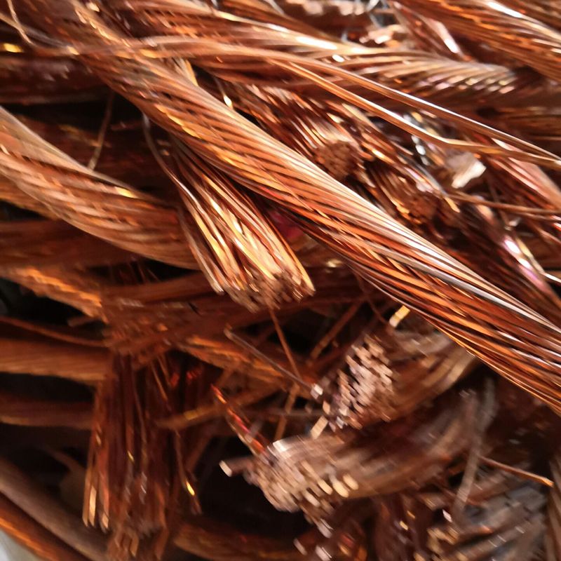 copper wire scrap metal waste 