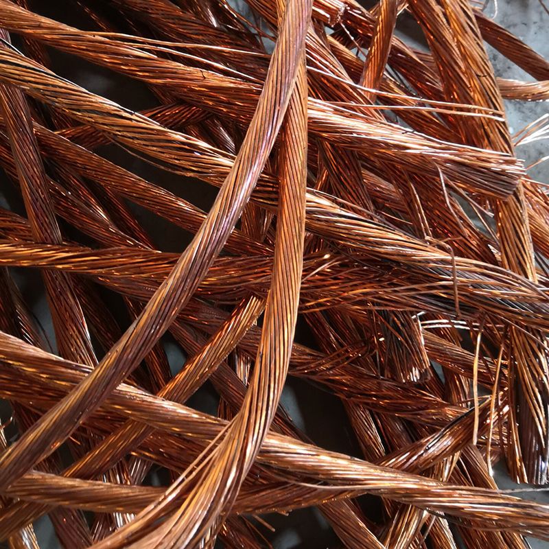 copper wire scrap metal waste 