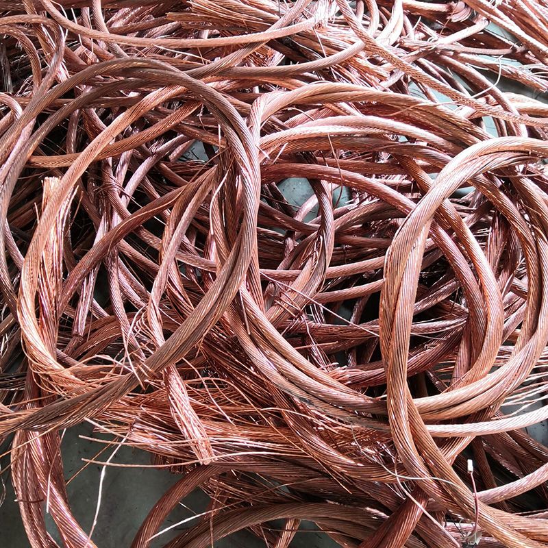 copper wire scrap metal waste 