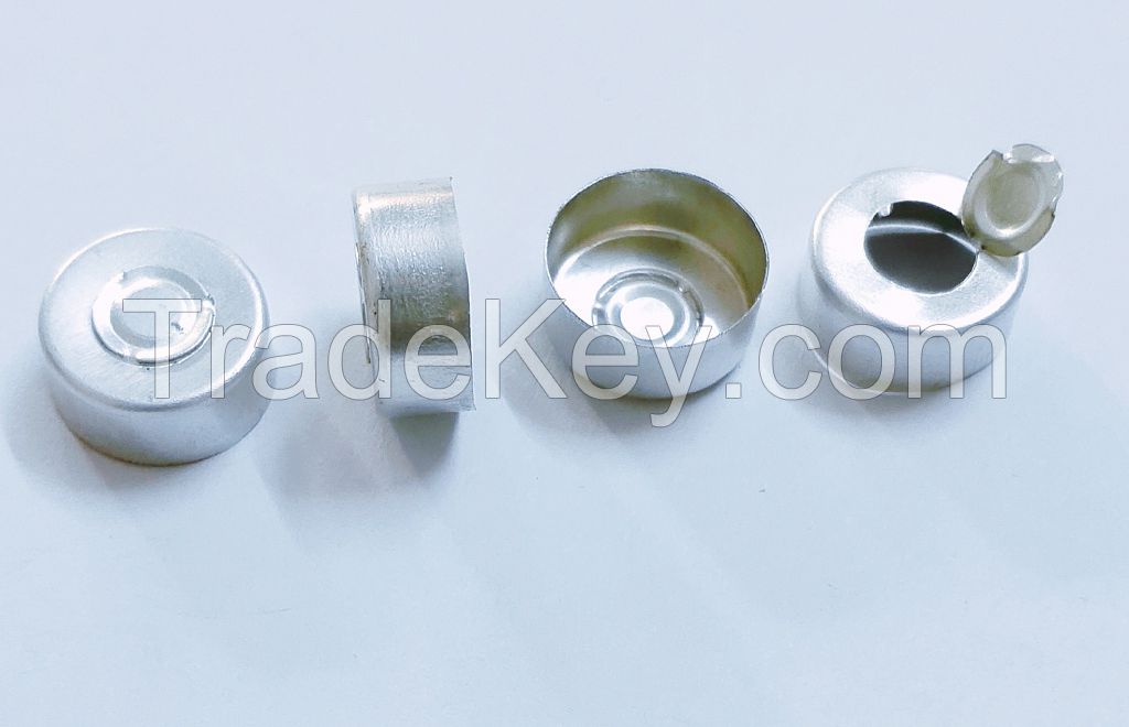 Aluminum vial seals