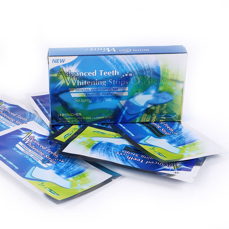 Professional 3D Advanced Non Peroxide Home Use Teeth Whitening Strips