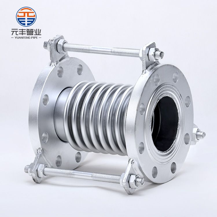 Stainless steel expansion welded metallic bellows compensator