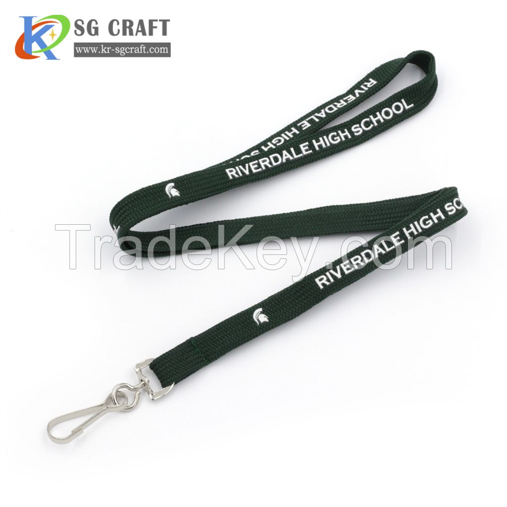 Polyester custom tubular printing lanyards