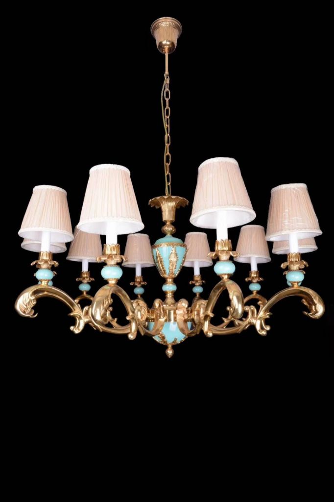 Copper Dewaxing Chandelier