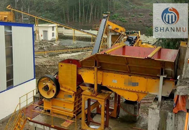 30-50TPH Small Scale Stone Crusher Plant