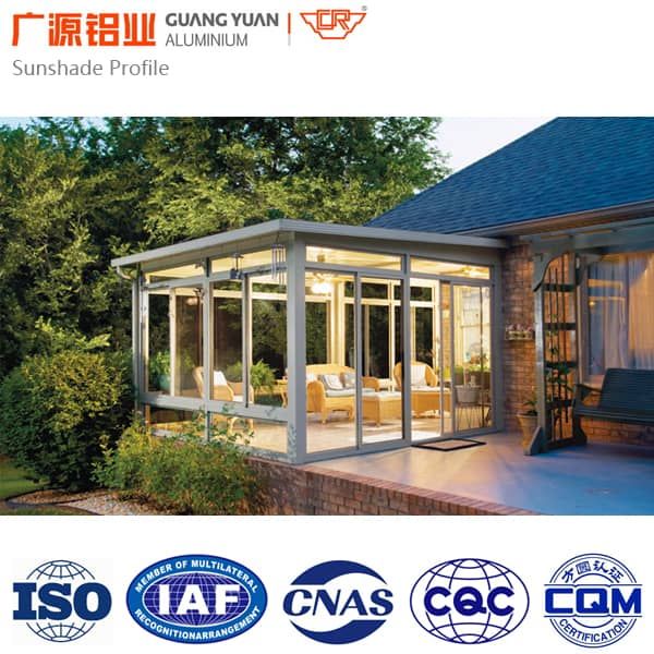 Aluminum Sunroom Kits Profiles