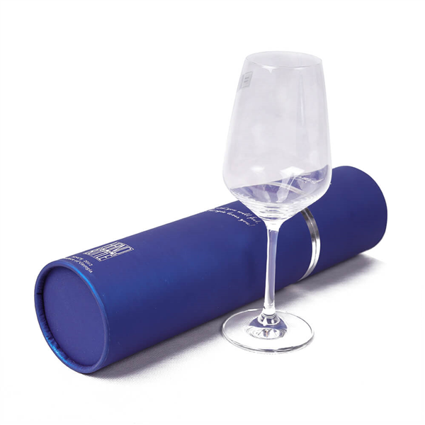 PERSONALIZED CYLINDER TUBE PAPER WINE PACKAGING BOX