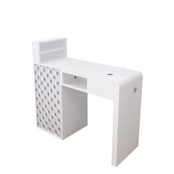 Modern design manicure bar nail table wood table nail polish table