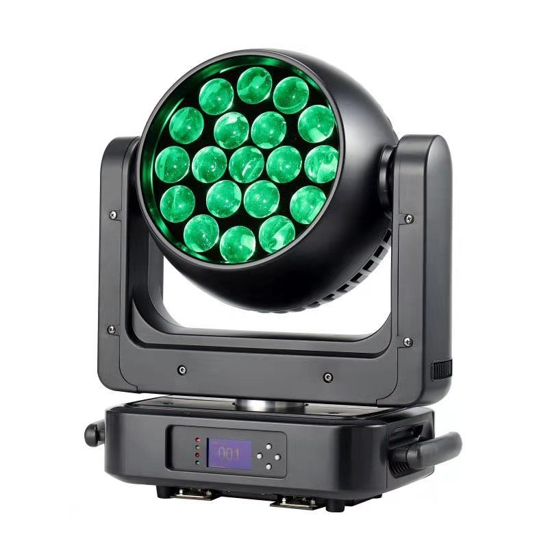 NEW 19PCS 25W ZOOM LED MOVING HEAD LIGHT