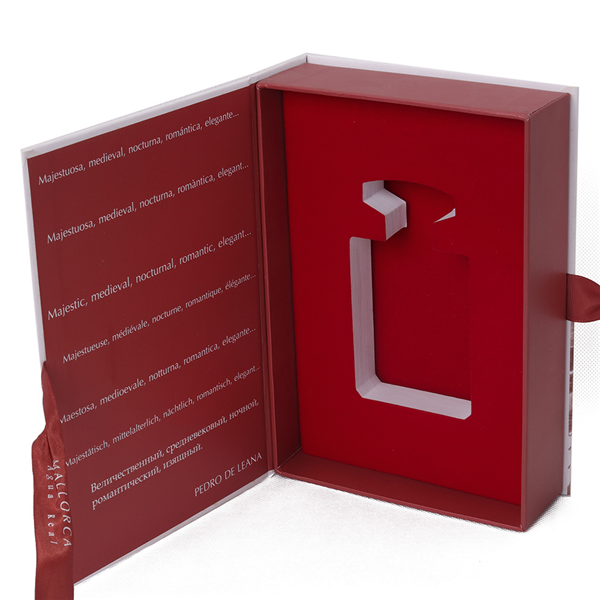 CUSTOM DESIGN COSMETIC GIFT PAPER PERFUME PACKAGING BOX