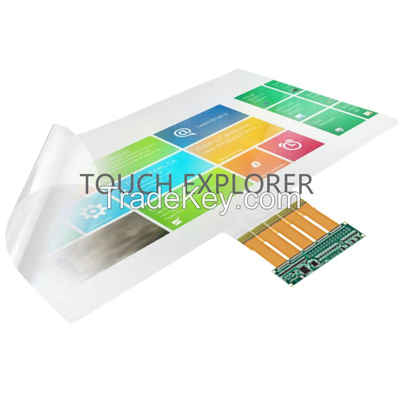 55 60 65 70 75 86 98" Large Format Interactive Touch Foil Capacitive Touch Foil Film Touch Screen Foil