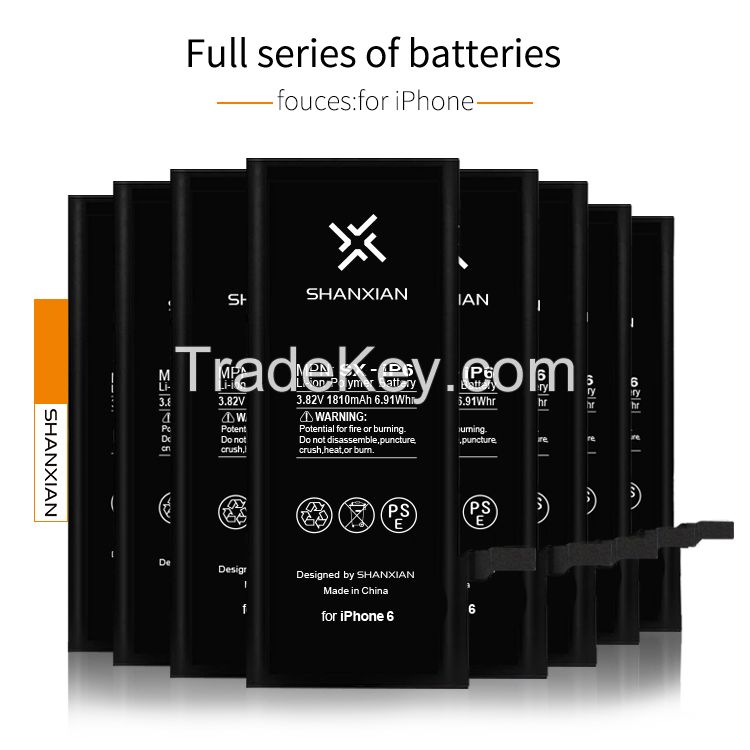 Battery foriPhone5 5S 5C SE 6 6S 6SP 6P 7 7P 8 8P X XR XS XSM