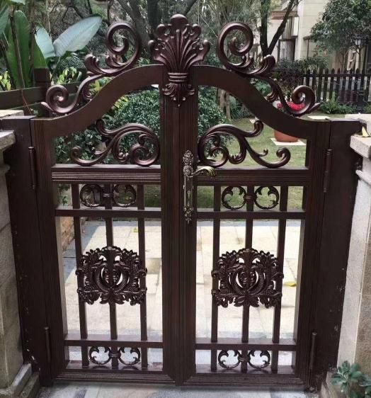 Aluminum Art Courtyard Gate of Villa