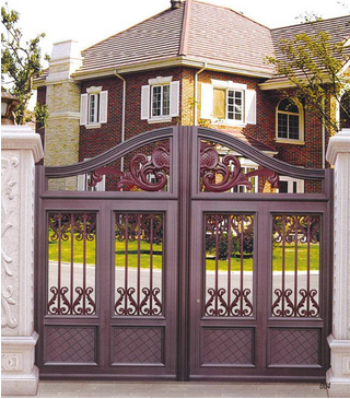 Villa courtyard door series