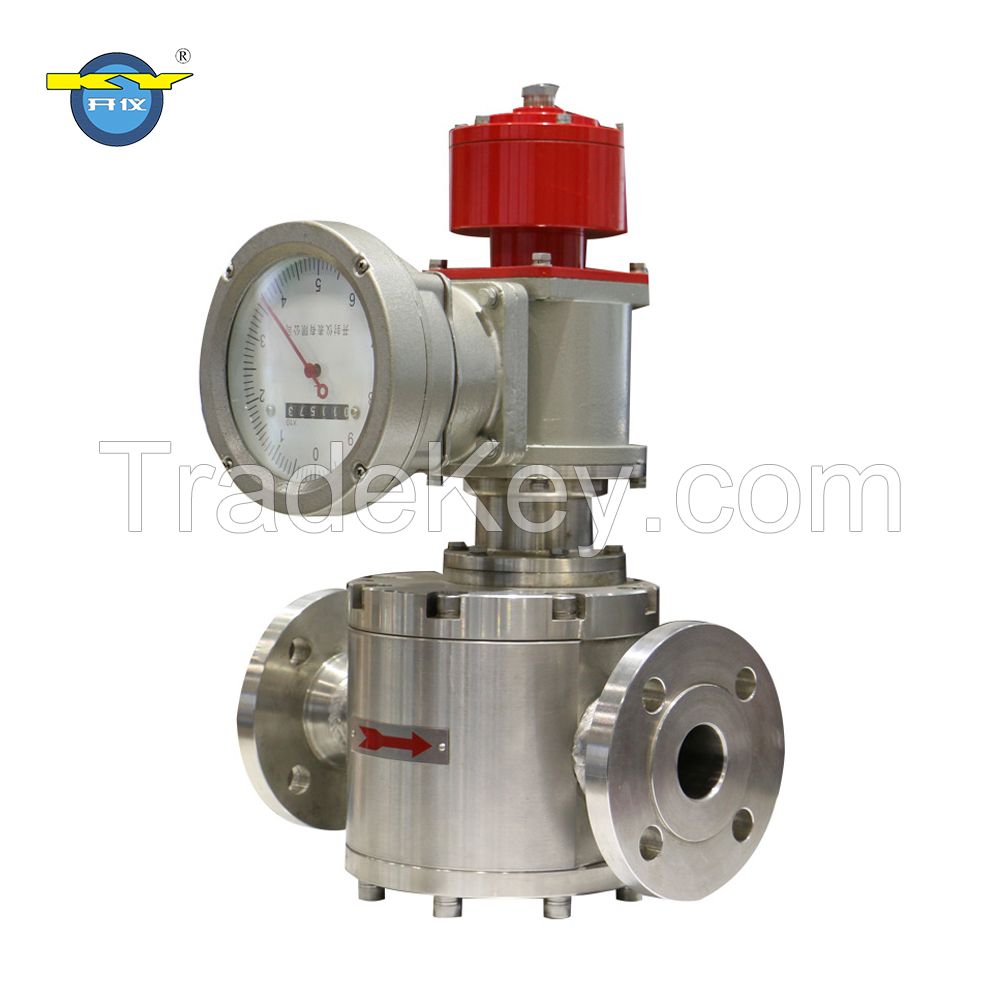 Kaifeng Instrument Manufacture 0.2% Accuracy Liquid, Fuel Oil;Petroleum Oval Gear Flowmeter Flow meter 