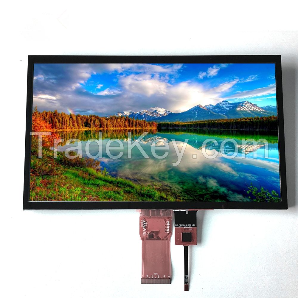 7 inch TN Module LCD Display 800(RGB)X480 TFT Panel with 24-bit Parallel RGB Interface 250nits Screen