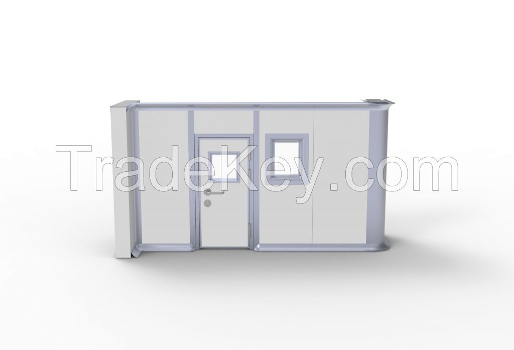 50MM Paper Honeycomb Cleanroom Partition(SCFM-P020)