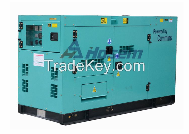 Soundproof Cummins Diesel Generator Rate Output 25kVA