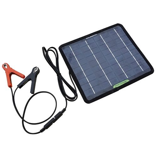ECO-WORTHY 5W 18V Solar Panel Kit for RV Car Motorcycle Battery Trickle Charger