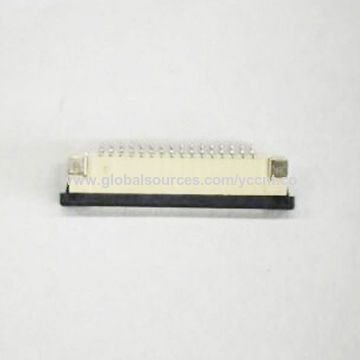 Custom-made 1.0mm pitch FPC connector  straight type