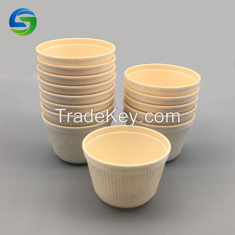 Biodegradable disposable Corn Starch plate Eco friendly party tableware