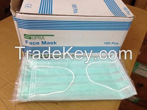 High Quality Disposable 3ply Medical Face Mask 