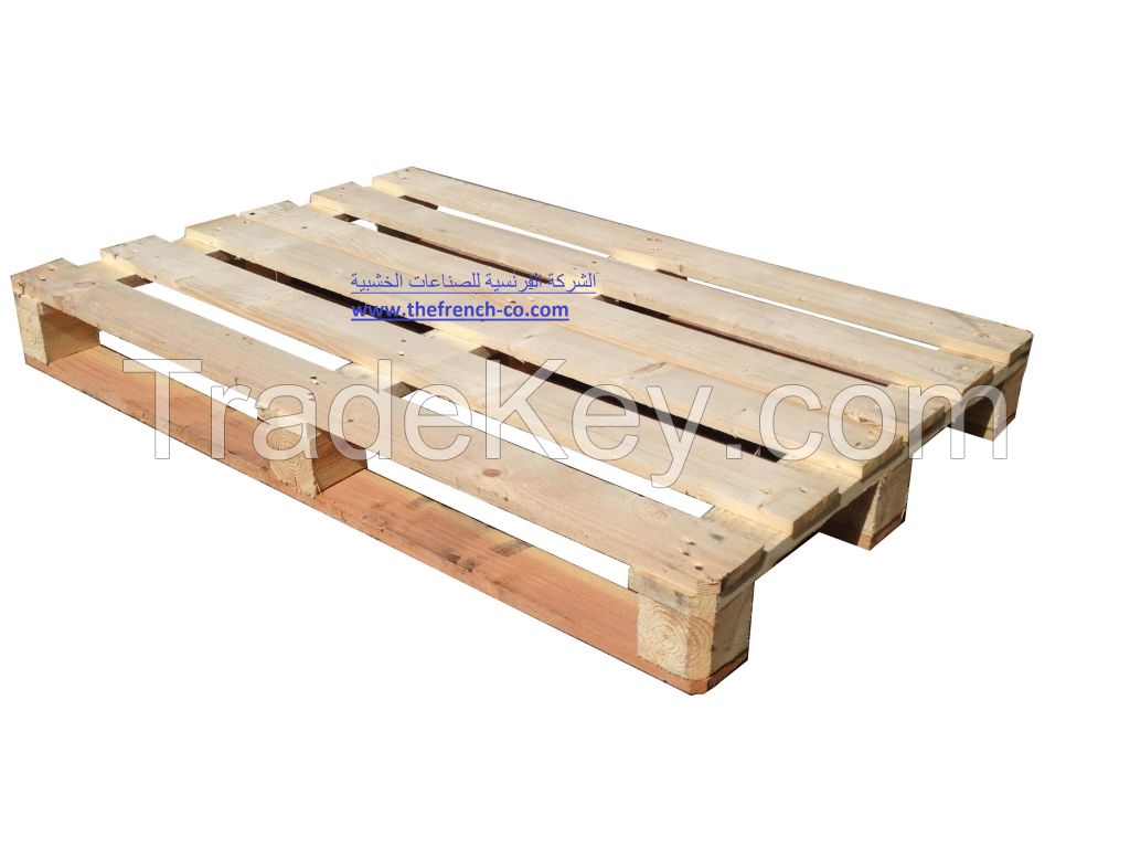 wooden pallets