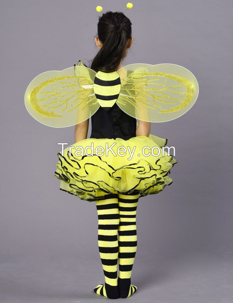 Honey Bee Girl Dress Designer Costume Child Medium - Walmart.com