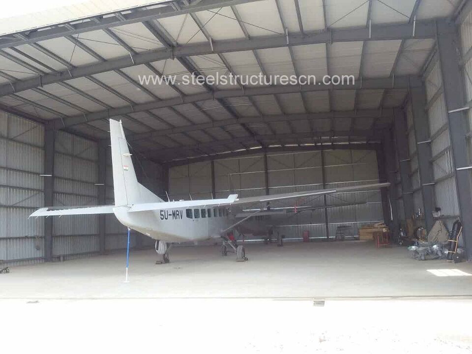 Prefabricated Steel Structure Aircraft Hangar