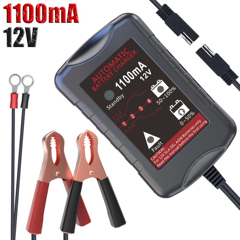 LST 1.1A 12volt Output Maintaining & Charging Vehicle Battery Charger