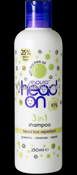 Head On 3 in 1 250ml - Shampoo for lice treatment
