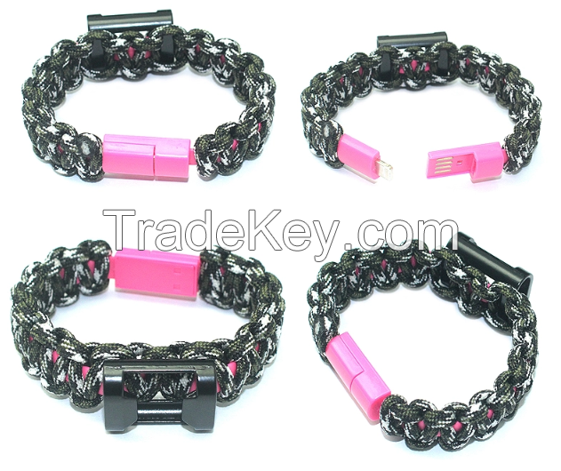 Hot Wholesale Handmade Jewelry Custom Bracelet Bangle, Multifunctional Survival Disaster Equipment W