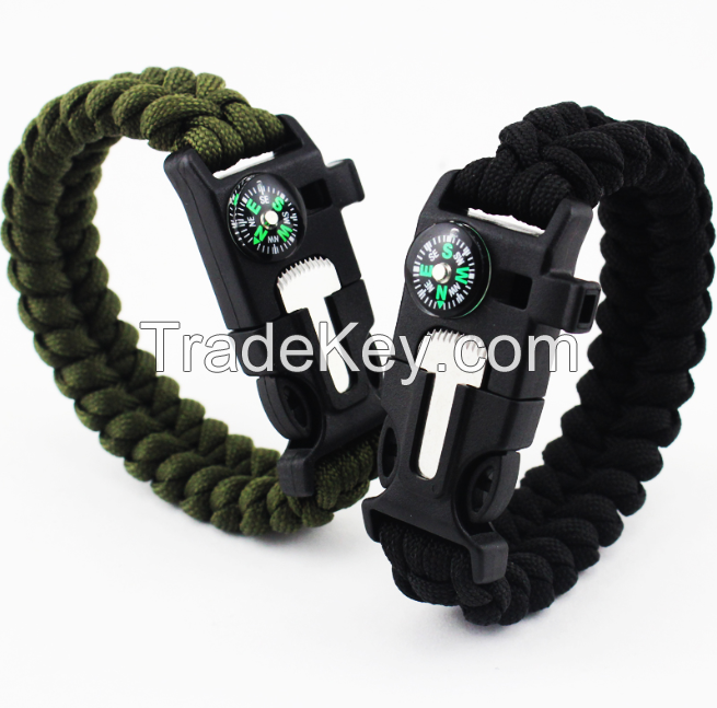 Factory Sale Cheap Outdoor Products Friendship Bracelets, Gift Items Camping Equipment Paracord Brac