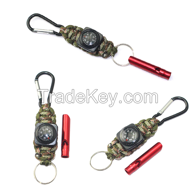 Gadget 2020 survival gadget cheap key chain, Men&amp;#039;s survival gadget accessory rope key chain