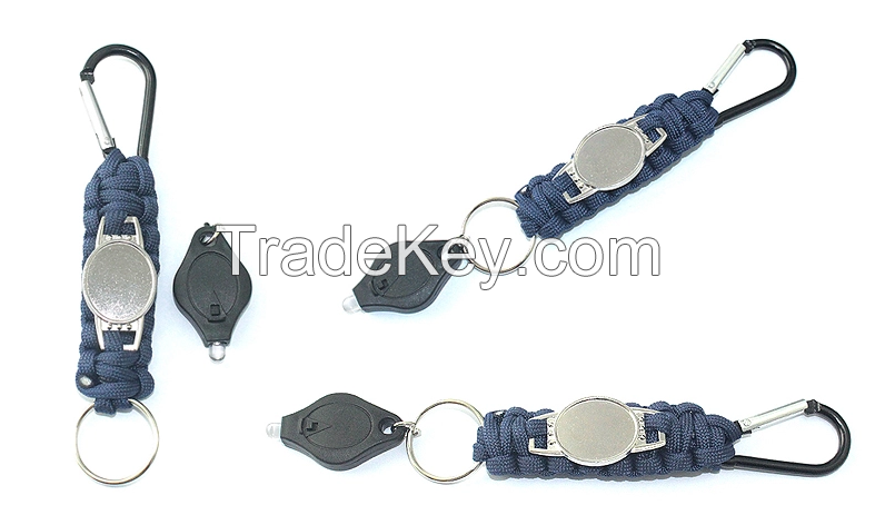Mini Metal Keychain Carabiner For Camping Jungle Style Rescue, Wholesale Outdoor Disaster Equipment