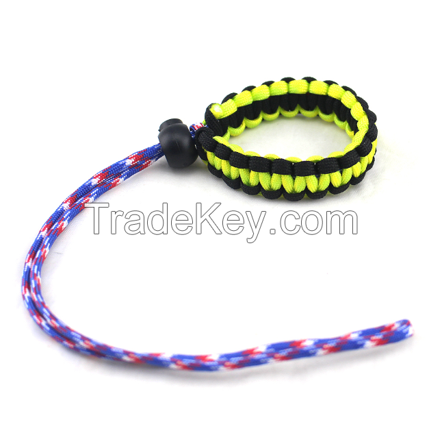 Customized Blet Mini Climbing Equipment Camera Wrist Strap, Use Daily Gift Items Paracord 550 Rope C
