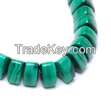 Malachite Gemstone beads for Jewelry