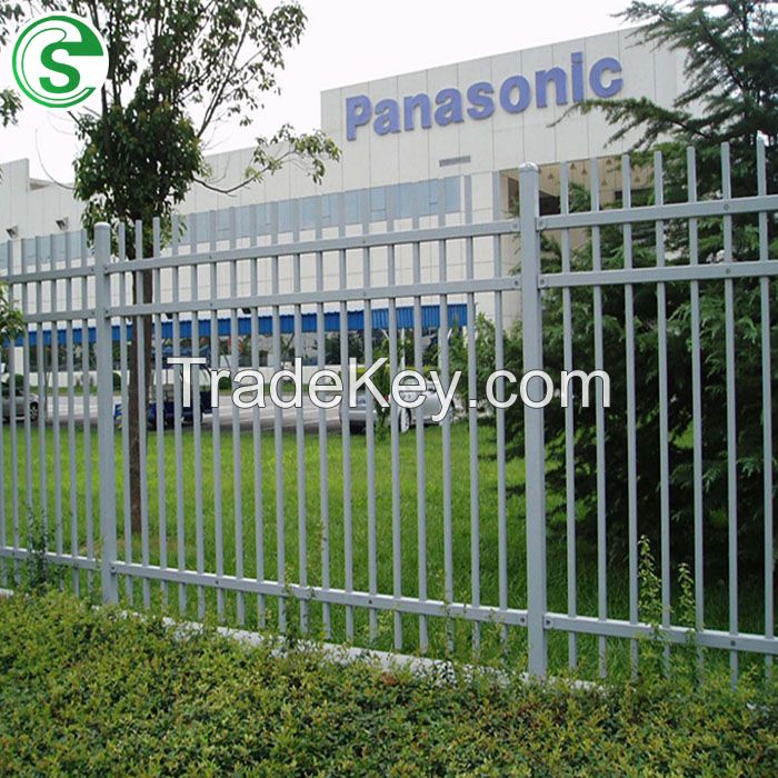 Anti-Rust Decorative Powder Coated Security Swimming Pool Iron Fence