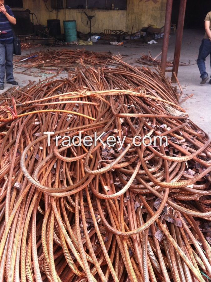 Copper scrap 99.9%