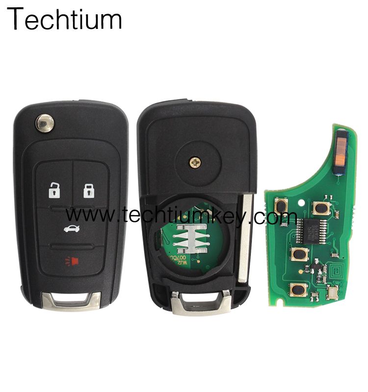 Hot Sale 315 MHz Car Remote Key with ID46 Chip for Chevrolet Key 3+1