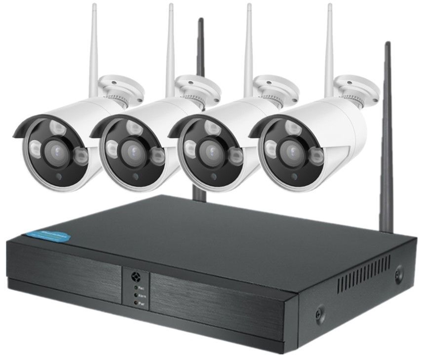 Hot 1080P HD NVR Kit Built in Router WIFI NVR Kit WIFI CCTV Camera System