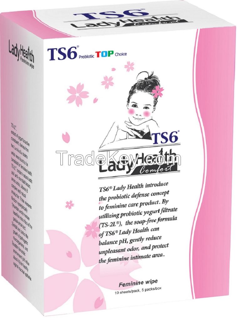 Ts6 Feminine Wipe