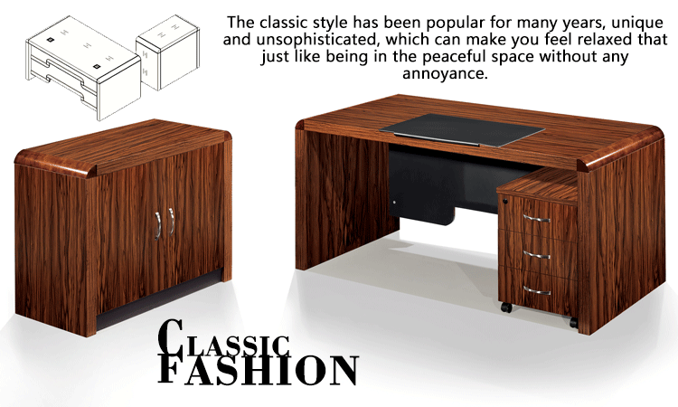 2015 latest office table design, classic office table