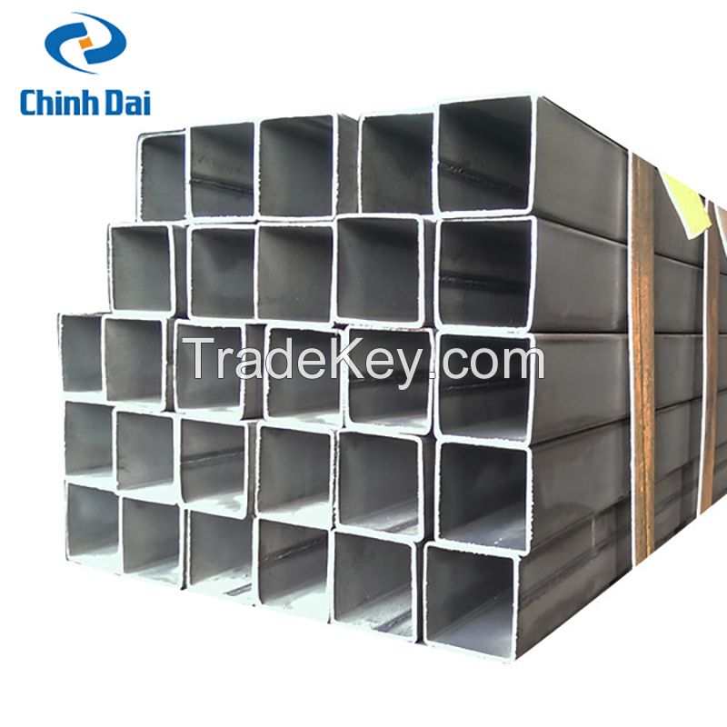 Structural Hollow Sections Galvanized Square Steel Pipe / Tube