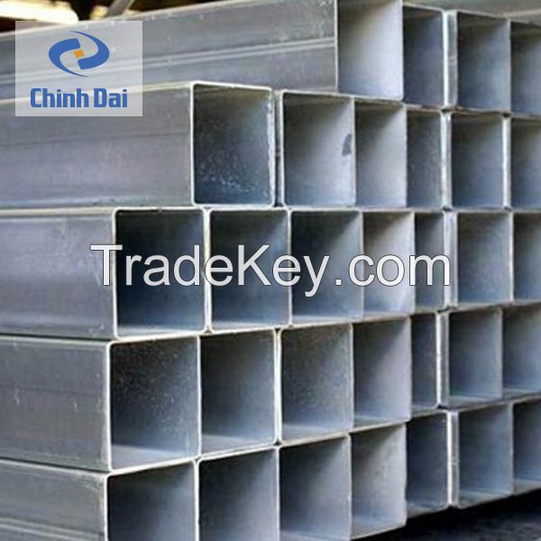 Structural Hollow Sections Galvanized Square Steel Pipe / Tube