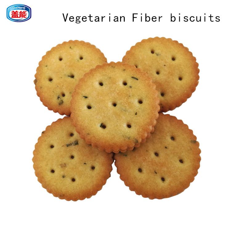 High vegetable Fiber cracker biscuits 